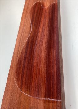 Body Padouk red, 2-pcs., grainmatched, Unique Piece #007